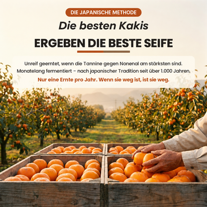 Kakiseife gegen  Altersgeruch